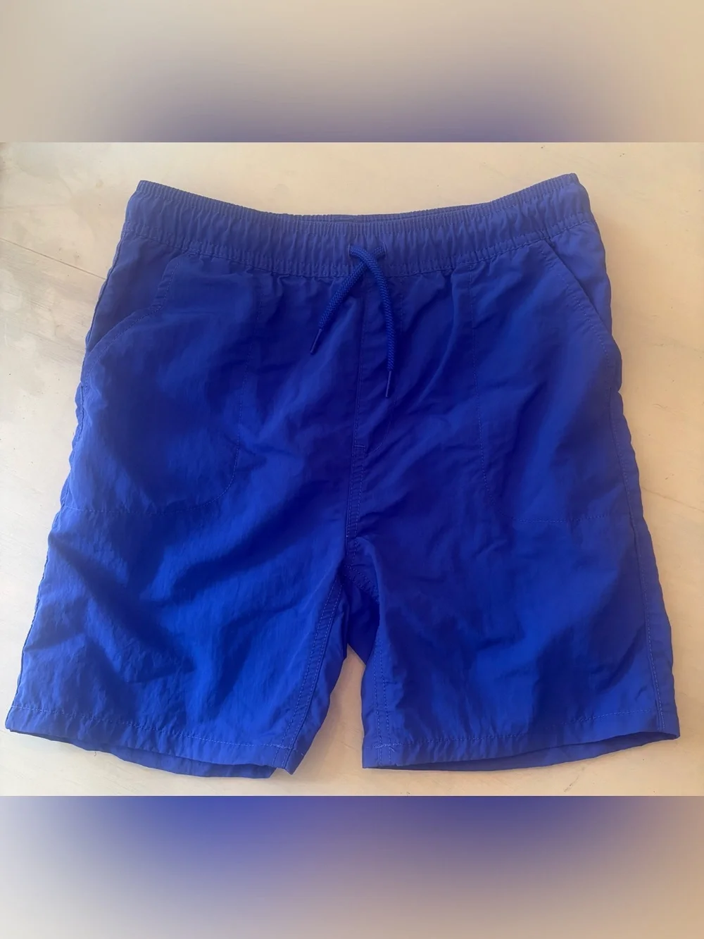 The Children's Place Blue Elastic-Waist Pull-On Shorts